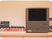 テレビと備品の棚  