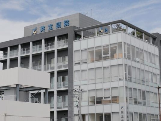 病院の外観  