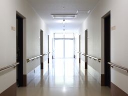 清潔な廊下の様子
