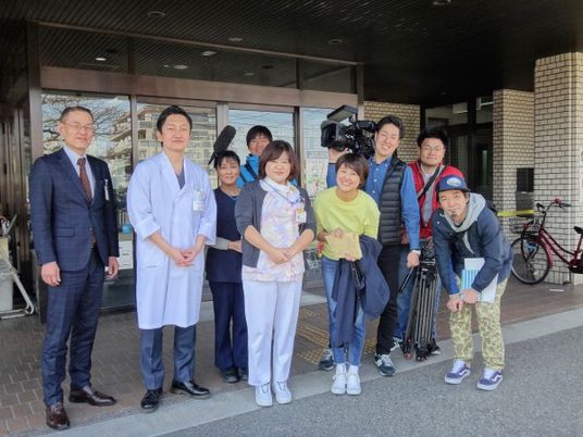 集合写真のエントランス