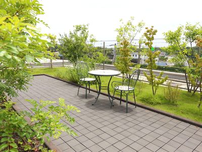 快適なテラス風景