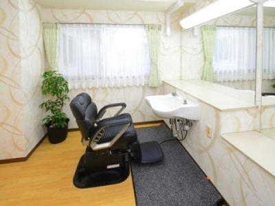機能訓練用の椅子と器具