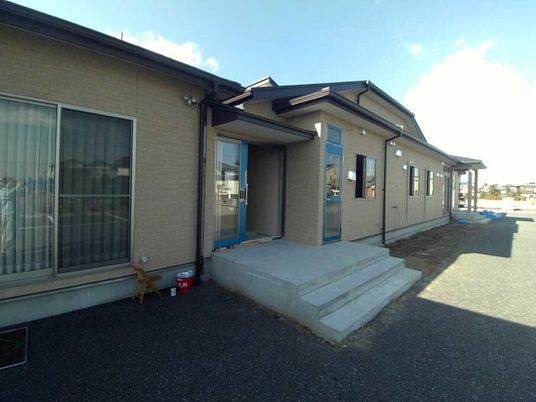 新築の一階建て居室外観