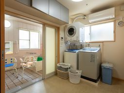 使いやすい洗濯設備