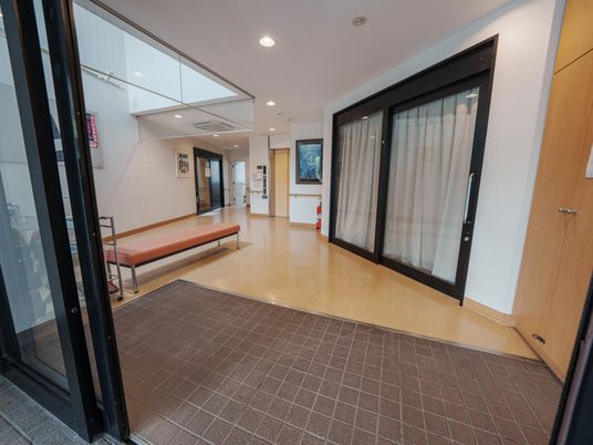 開放的な廊下