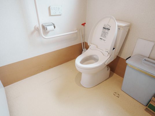 清潔なトイレスペース