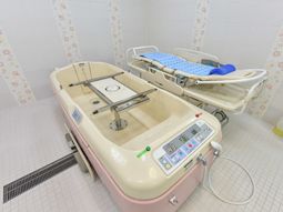 設備充実の浴室