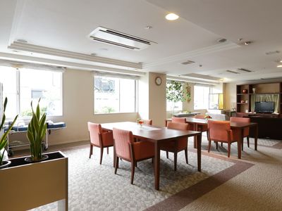 共有スペースのリビング