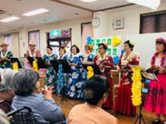 演奏会が行われる室内