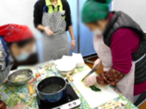 調理活動の様子