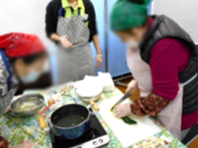 調理活動の様子
