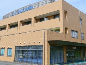 施設外観の建物  