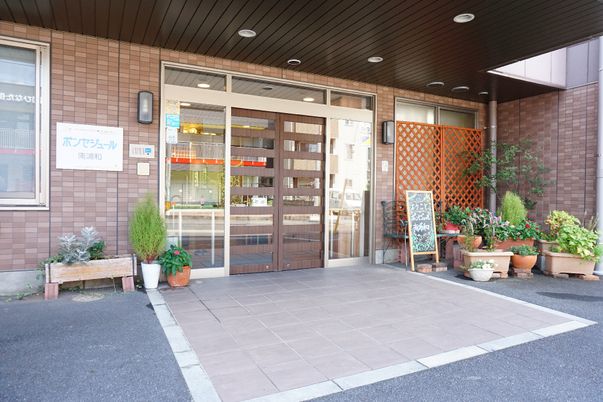 エントランスの風景