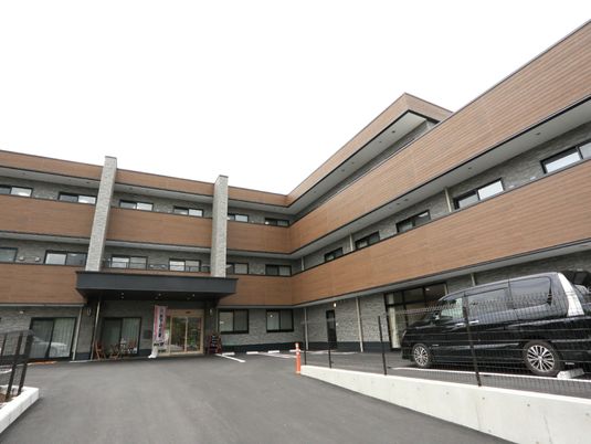 清潔感のある建物の外観