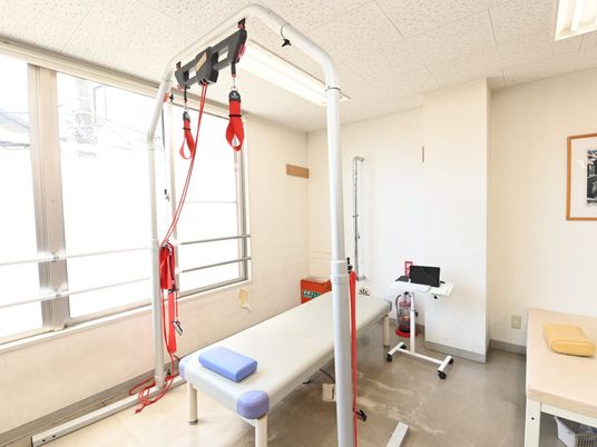 機能訓練室の器具  