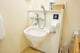 清潔感のある手洗い場