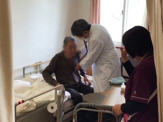 診察中の居室