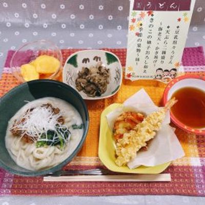 手作りの温かい食事