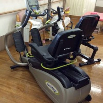 エクササイズバイクの機能訓練室