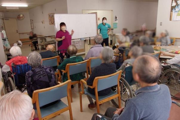 和やかな講義室