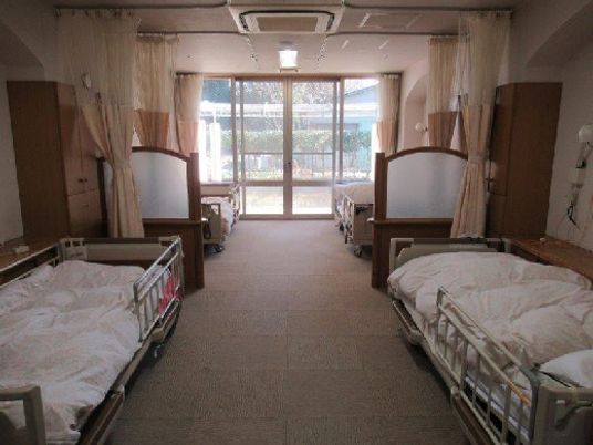 自然光が入る居室