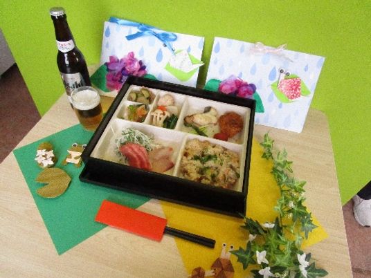 季節感あるテーブル