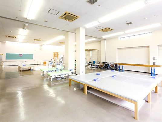 広い訓練室  
