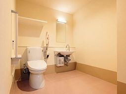 清潔なトイレスペース