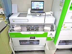 自動機器の作業台  