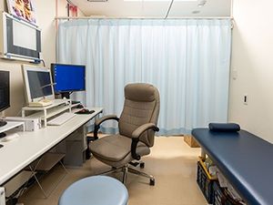 機能訓練室のような個室  