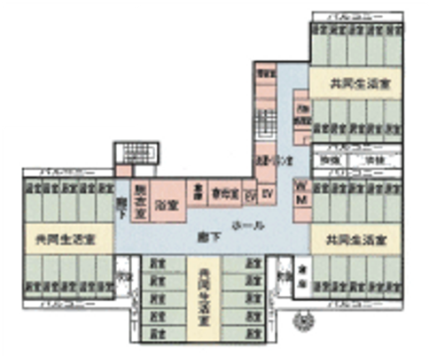 施設の見取り図
