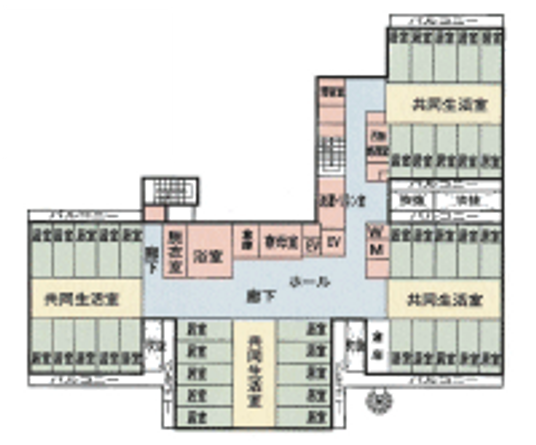 施設の見取り図