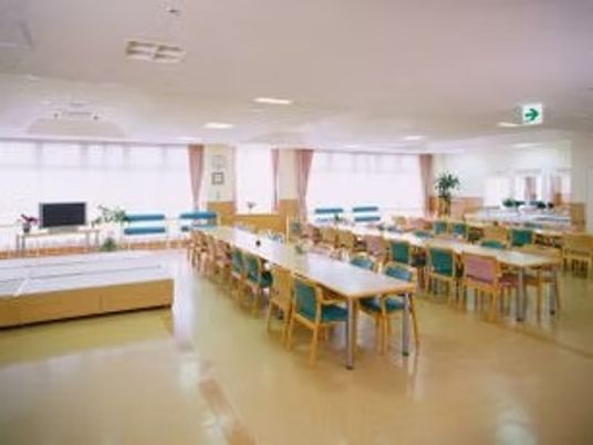 明るい食堂  
