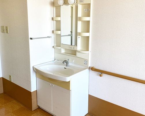 使いやすい洗面所