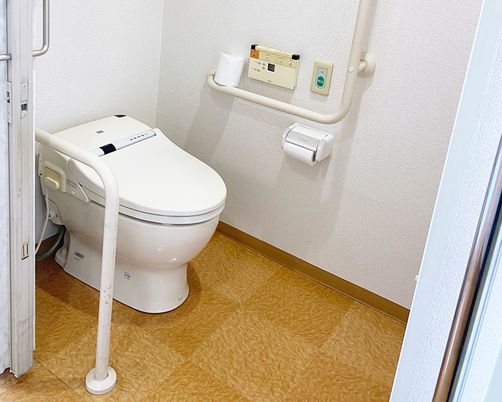 安全なトイレ