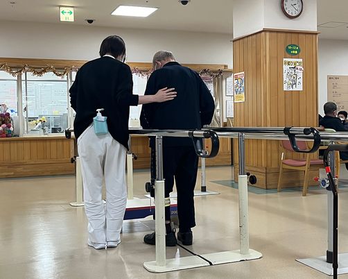 歩行練習をする部屋