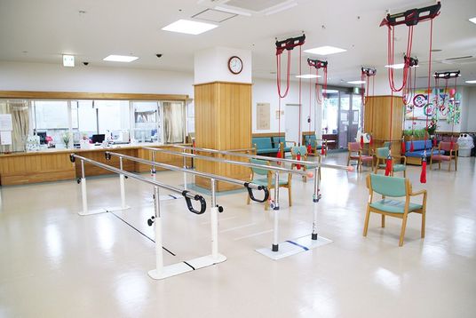 広々とした機能訓練室