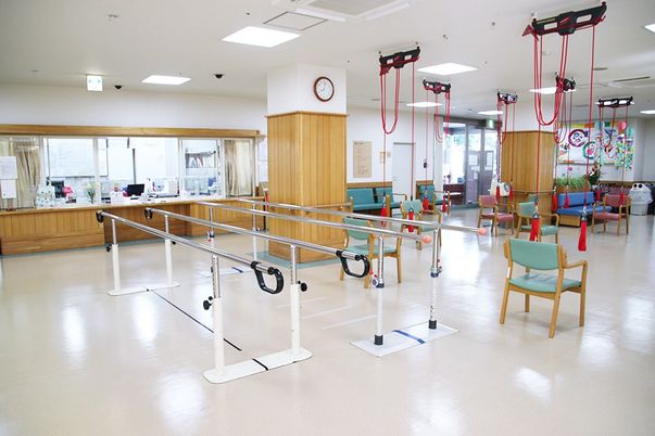 広々とした機能訓練室