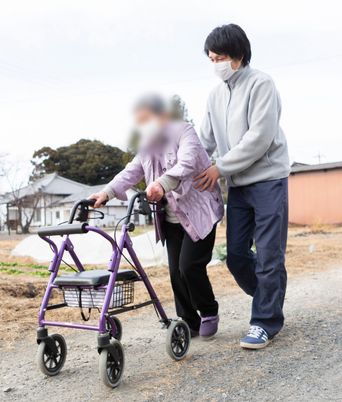 スタッフと利用者の交流