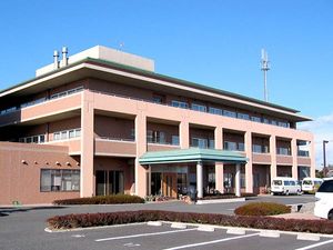 建物正面の外観  