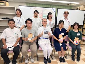 スタッフ集合の訓練室  