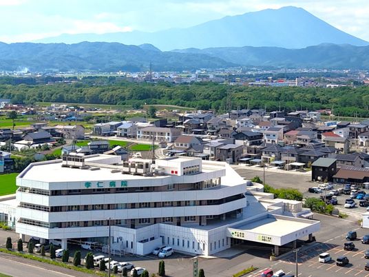 病院の外観  