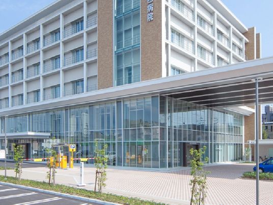 外観の建物正面  
