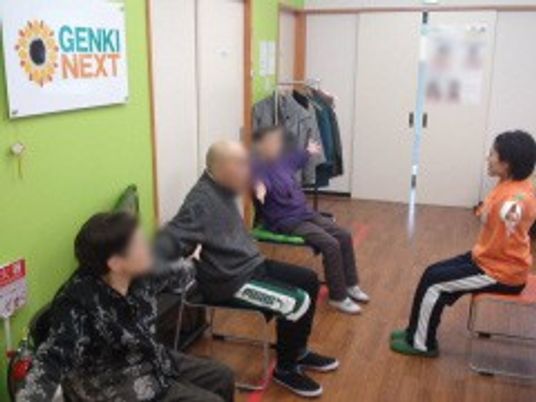 リハビリ風景の部屋  