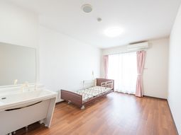 清潔な居室の一角