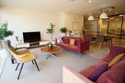 共有スペースのリビング