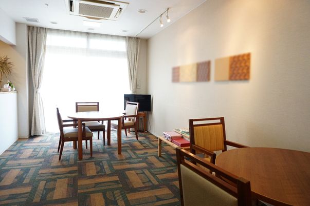 明るい共有リビング