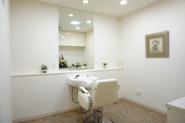 理美容スペースの様子