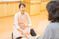ケアスタッフと利用者の会話