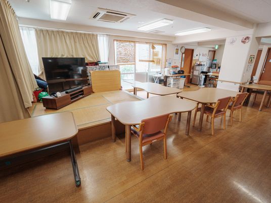 光あふれる共有スペース